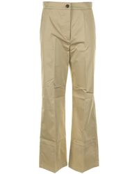Marella - High-Waisted Wide Leg Trousers - Lyst