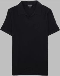 Giorgio Armani - Polo Shirt Viscose Jersey Elastane - Lyst