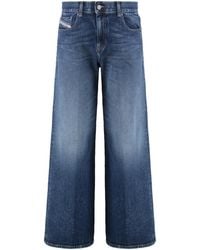 DIESEL - 1978 D-Akemi High-Rise Flared Jeans Cotton - Lyst