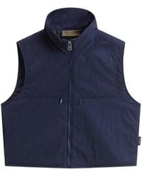 Woolrich - Nylon Zipped Vest - Lyst