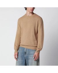 Roberto Collina - Camel Woolblend Sweater - Lyst