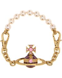 Vivienne Westwood - Aida Bas Relief Bracelet - Lyst