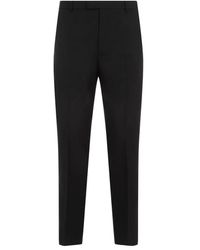 Gucci - Wool Blend Twill Bush-Trousers - Lyst