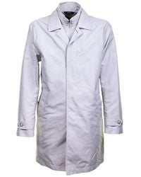 Fay - Trench Morning Coat Impermeabile Double Front - Lyst