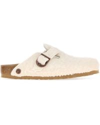 Birkenstock - Wool Boston Slippers Mini - Lyst
