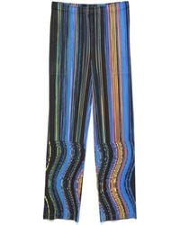 Pleats Please Issey Miyake - Warp Trousers Clothing - Lyst