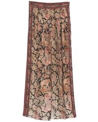 Pierre Louis Mascia - Printed Silk Trousers - Lyst