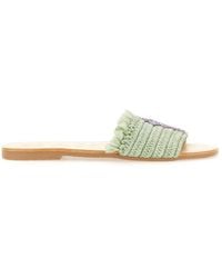 Manebí - Manebi Sandal With Logo - Lyst