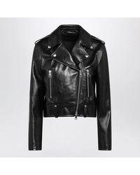 Balenciaga - Leather Biker Jacket - Lyst