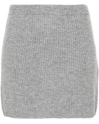 Max Mara - Wool Knitted Skirt - Lyst