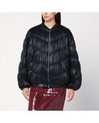 ROTATE BIRGER CHRISTENSEN - Pleated Bomber With Zip - Lyst