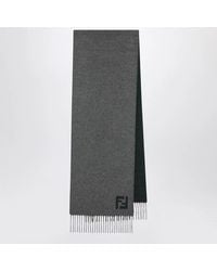 Fendi - Logo Fringed Scarf - Lyst
