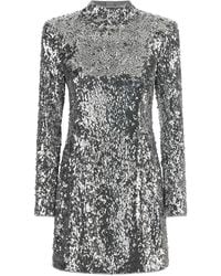 Balmain - Sequin Dress - Lyst