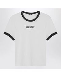Versace - Stretch Viscose-Jersey T-Shirt - Lyst