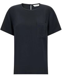 Max Mara - 'Mxmpagano' Blouse - Lyst