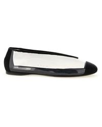 Moschino - Solid Ballet Flats - Lyst