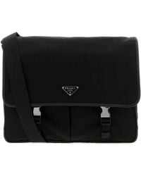 Prada - Canvas Shopping Bag - Lyst
