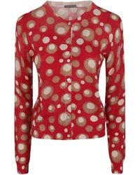 In bed with You - Printed Korean Collar Sweater - Lyst