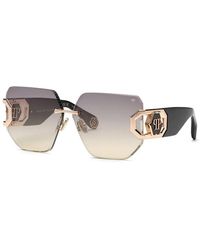 Philipp Plein - Rose Acetate+Metal Sunglasses - Lyst