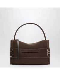 JW Anderson - Jw Anderson Loafer Suede And Calf Leather Bag - Lyst