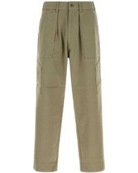 Nanamica - Silk Nep Cotton Twill Deck Pants - Lyst