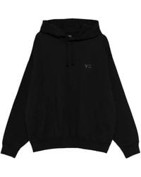 Y-3 - Sweatshirt With Hood And Drawstring - Lyst