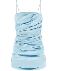 Dolce & Gabbana - Dolce & Gabbana Stretch Satin Dress - Lyst