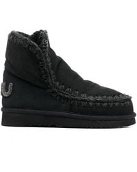 Mou - Eskimo 18 Glitter Logo Boots - Lyst