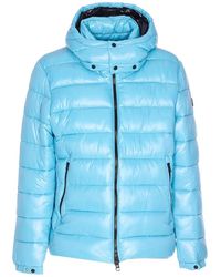 Save The Duck - Florian Down Jacket With Lacquered Finish And Removable Hood - Lyst