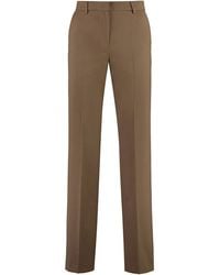 PT01 - Ambra Wool Blend Trousers - Lyst