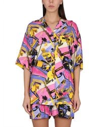 Palm Angels - Miami Mix Print Shirt - Lyst