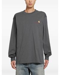 Carhartt - Long-Sleeve American Script T-Shirt - Lyst