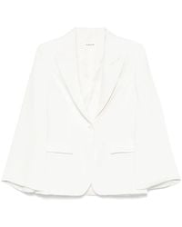 P.A.R.O.S.H. - Single-Breasted Blazer Jacket - Lyst