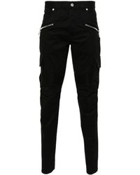 Balmain - Stretch Cotton Cargo Pants - Lyst