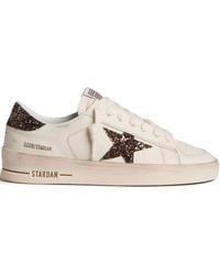 Golden Goose - Stardan Leather Sneakers - Lyst