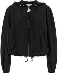 The Attico - Hooded Bomber Jacket - Lyst
