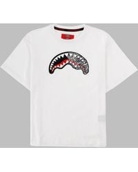 Sprayground - Sketch Shark Over T-Shirt - Lyst
