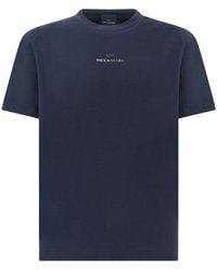 Paul & Shark - Paul & Shark Logo-Print Cotton Jersey T-Shirt - Lyst