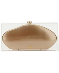 Cult Gaia - Annika Clutch Bag With Logo - Lyst