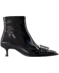 Ganni - Ankle Boot With Heel - Lyst