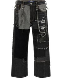 Junya Watanabe - Patchwork Jeans - Lyst