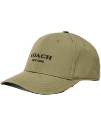 COACH - Embroidered Logo Baseball Cap - Lyst