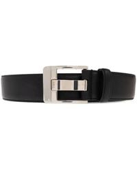 Tod's - Soft Leather Belt With Metal Buckle - Lyst