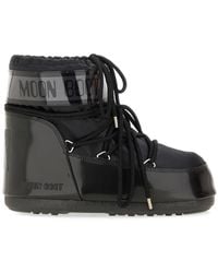 Moon Boot - Icon Low Glance Satin Boots - Lyst