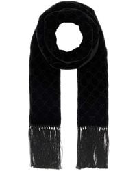 Gucci - Velvet Scarf - Lyst