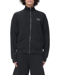 DIESEL - Cotton Zip Sweatshirt - Lyst