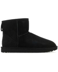 UGG - Classic Mini Ii Suede Boots With Shearling Lining - Lyst