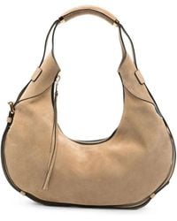 Moschino - Handle Me Leather Shoulder Bag - Lyst