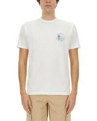 Woolrich - T-Shirt With Print - Lyst