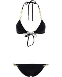 Gucci - Stretch Jersey Bikini With Horsebit - Lyst